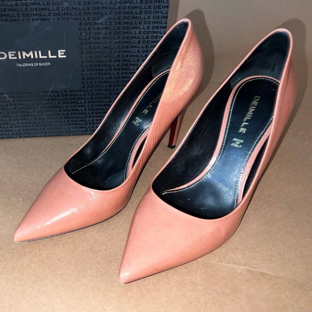 DEI MILLE patent leather Stilettos